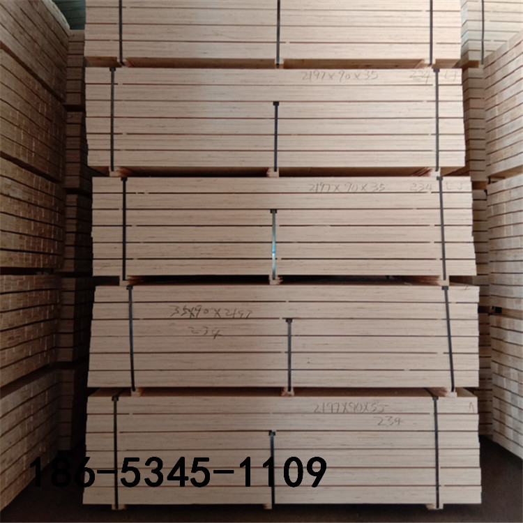 4米6米8米长出口包装箱用杨木LVL免熏蒸木方